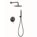 IMEX GENOVA SET ENTOIXISMOu LOuTROu ME BRAXIONA TOIXOu BLACK GUN METAL GPG053/BGM