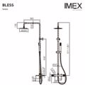 IMEX BLESS STILI NTOuS 2 EXODON ROZ XRuSO MAT/XALKOu BDB063/ORC