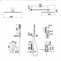 IMEX TOSCANA SET ENTOIXISMOu LOuTROu ME BRAXIONA TOIXOu XRuSO MAT GPT064/OC