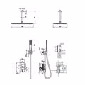 IMEX TOSCANA AREZZO SET ENTOIXISMOu LOuTROu ME BRAXIONA OROFIS XROME GPA068