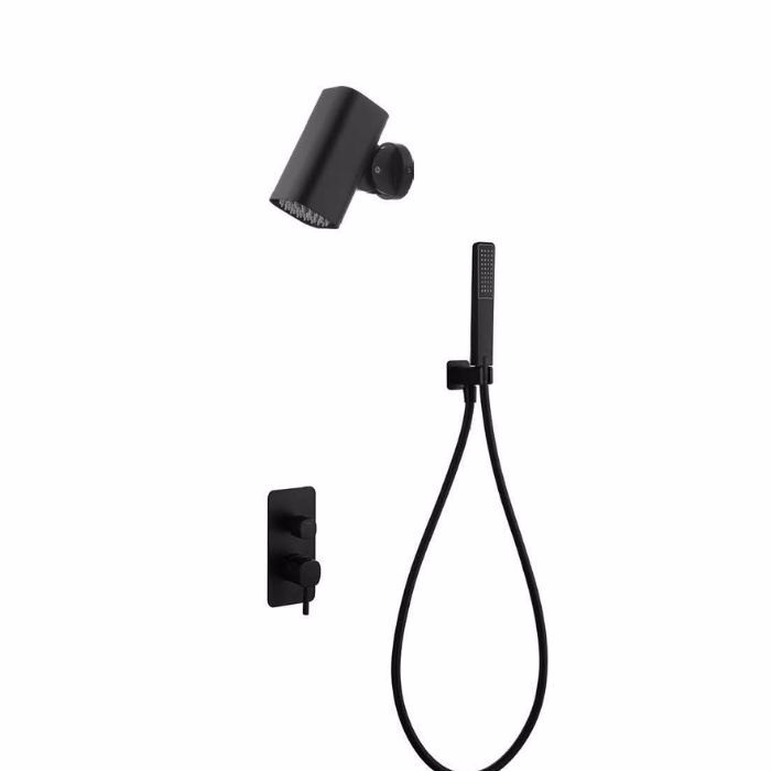 IMEX TOSCANA SET ENTOIXISMOu LOuTROu ME KEFALI NTOuS SPOTLIGHT MAuRO MAT GPT064-T/NG