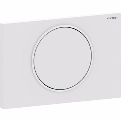 ΠΛΑΚΕΤΑ ΧΕΙΡΙΣΜΟΥ GEBERIT SIGMA 10 115.758.01.5 WHITE MATT