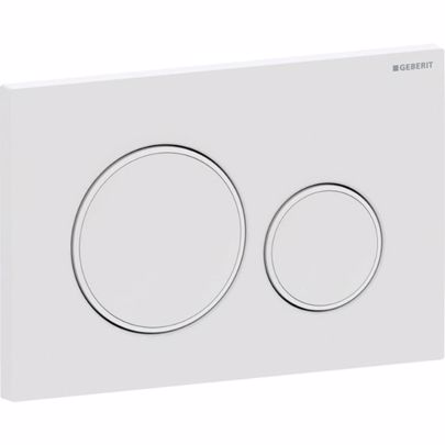 ΠΛΑΚΕΤΑ ΧΕΙΡΙΣΜΟΥ GEBERIT SIGMA 20 115.882.01.1 WHITE MATT