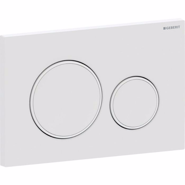 PLAKETA XEIRISMOu GEBERIT SIGMA 20 115.882.01.1 WHITE MATT