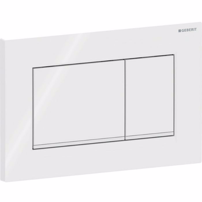 PLAKETA XEIRISMOu GEBERIT SIGMA 30 115.883.11.1 WHITE/GLOSSY