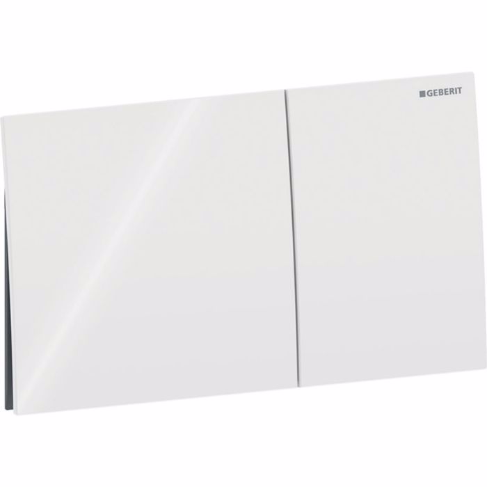 PLAKETA XEIRISMOu GEBERIT SIGMA 70 115.622.SI.1 WHITE/GLOSSY GLASS