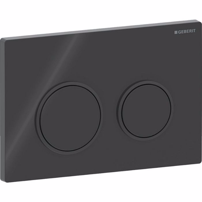 PLAKETA XEIRISMOu GEBERIT OMEGA 20 115.085.DW.1 BLACK/GLOSSY