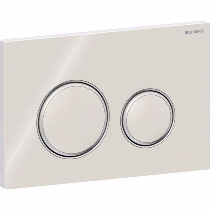 PLAKETA XEIRISMOu GEBERIT SIGMA 21 115.884.JL.1 SAND GREY/CHROME/GLOSSY