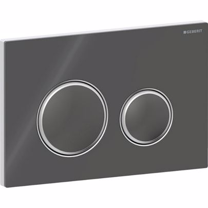 ΠΛΑΚΕΤΑ ΧΕΙΡΙΣΜΟΥ GEBERIT SIGMA 21 115.884.JK.1 LAVA/CHROME/GLOSSY