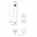 SUPER INOX MPATARIA NIPTIROS ENTOIXISMOu AXIS BRUSHED 0366197-022