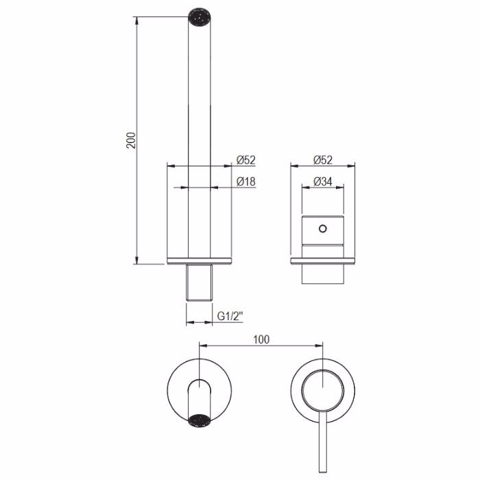 SUPER INOX MPATARIA NIPTIROS ENTOIXISMOu MARLEY BRUSHED 0346197-022