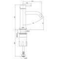 MPATARIA NIPTIROS PAFFONI INOX TECH STEEL LOOKING INOX071AC