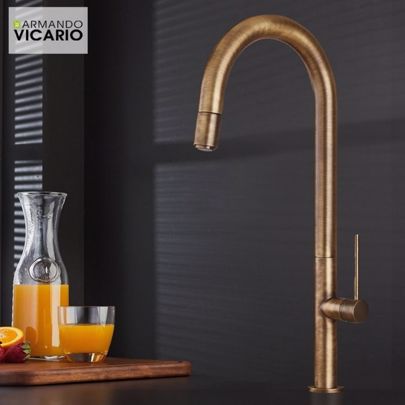 ARMANDO VICARIO ΜΠΑΤΑΡΙΑ ΚΟΥΖΙΝΑΣ TOZO ANTIQUE BRASS 48780-221