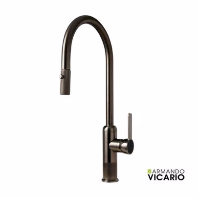 ARMANDO VICARIO ΜΠΑΤΑΡΙΑ ΚΟΥΖΙΝΑΣ LUMIERE BLACK BRUSHED 400785-410
