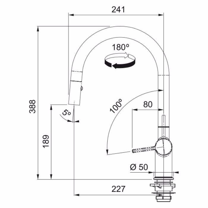 FRANKE MPATARIA KOuZINAS ACTIVE J CHROME 115.0653.401