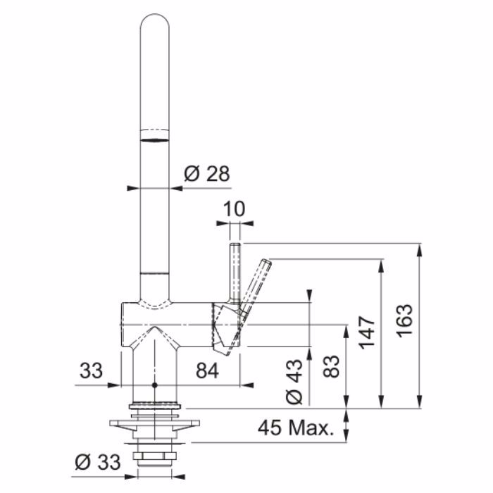 FRANKE MPATARIA KOuZINAS ACTIVE J CHROME 115.0653.395