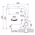 FRANKE MPATARIA KOuZINAS LINA L STONE GREY 115.0728.486