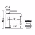 MPATARIA NIPTIROS CORA OCCO CHROME 7211-100