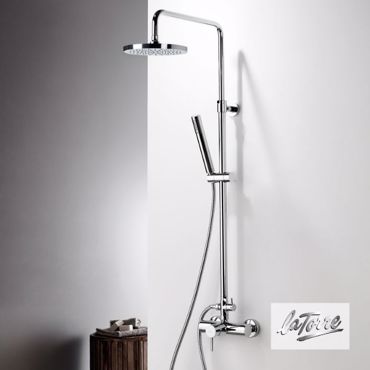 ΣΤΗΛΗ ΝΤΟΥΣ 2 ΕΞΟΔΩΝ LA TORRE ELLE CHROME 34065-100