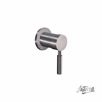 ΜΙΚΤΗΣ ΕΝΤΟΙΧΙΣΜΟΥ 1 ΕΞΟΔΟΥ LA TORRE NEW TECH INOX FINISH 12051SP-110