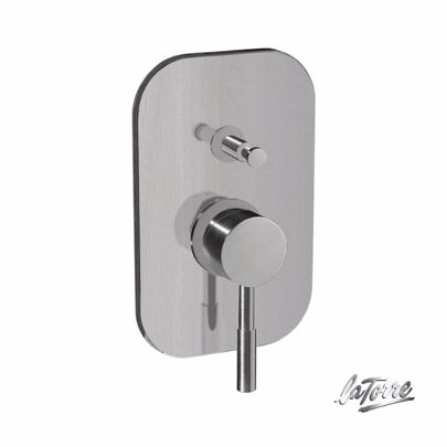 ΜΙΚΤΗΣ ΕΝΤΟΙΧΙΣΜΟΥ 2 ΕΞΟΔΩΝ LA TORRE NEW TECH INOX FINISH 12050R-110