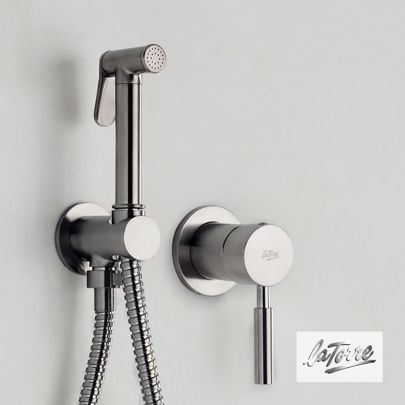 ΜΙΚΤΗΣ ΕΝΤΟΙΧΙΣΜΟΥ LA TORRE NEW TECH FLUSH MIX INOX FINISH 12211-110