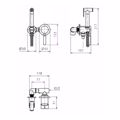 MIKTIS ENTOIXISMOu LA TORRE NEW TECH FLUSH MIX INOX FINISH 12211-110