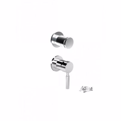 ΜΙΚΤΗΣ ΕΝΤΟΙΧΙΣΜΟΥ 2 ΕΞΟΔΩΝ LA TORRE NEW TECH CHROME 12051SP-100+34374-100