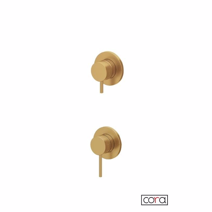 MIKTIS ENTOIXISMOu 2/3 EXODON CORA COSMO 316L GOLD BRUSHED PVD 6150-211 + 6151-211