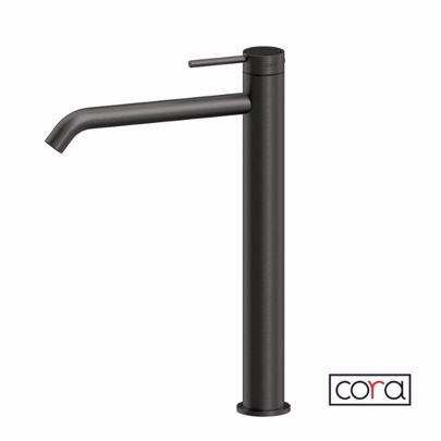 ΜΠΑΤΑΡΙΑ ΝΙΠΤΗΡΟΣ ΥΨΗΛΗ CORA COSMO 316L BLACK BRUSHED PVD 6113-411