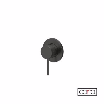 ΜΙΚΤΗΣ ΕΝΤΟΙΧΙΣΜΟΥ 1 ΕΞΟΔΟΥ CORA COSMO 316L BLACK BRUSHED PVD 6150-411