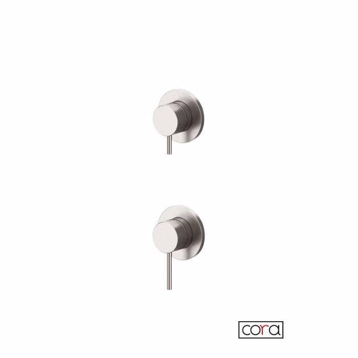 MIKTIS ENTOIXISMOu 2/3 EXODON CORA COSMO 316L INOX BRUSHED 6150-111 + 6151-111