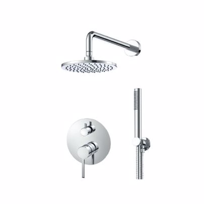 ΣΕΤ ΕΝΤΟΙΧΙΣΜΟΥ ΛΟΥΤΡΟΥ CORA OCCO CHROME 7255-100 + S055-100