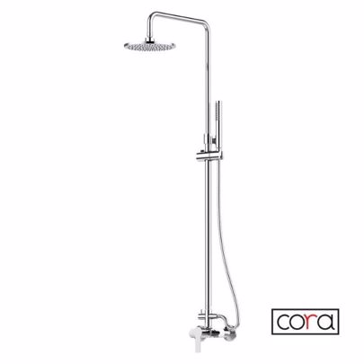 ΣΤΗΛΗ ΝΤΟΥΣ 2 ΕΞΟΔΩΝ CORA MIST CHROME 350065-100