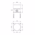 SUPER INOX ESOTERIKO MEROS GA STILI NTOuS EXOTERIKOu XOROu INOX 316 0033500-000