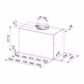FRANKE ENTOIXIZOMENOS APORROFITIRAS BOX FLUSH FBFE BK A70 BLACK 305.0728.431